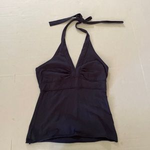 BOGO SO halter top tie at top blue size M